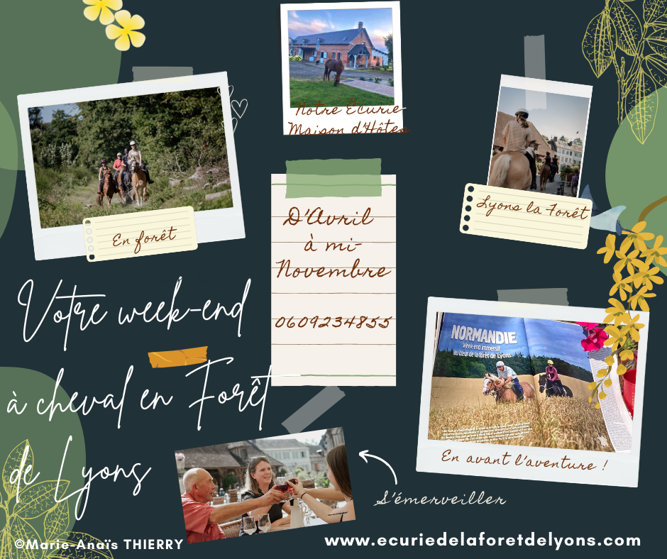 calendrier des week-ends à cheval